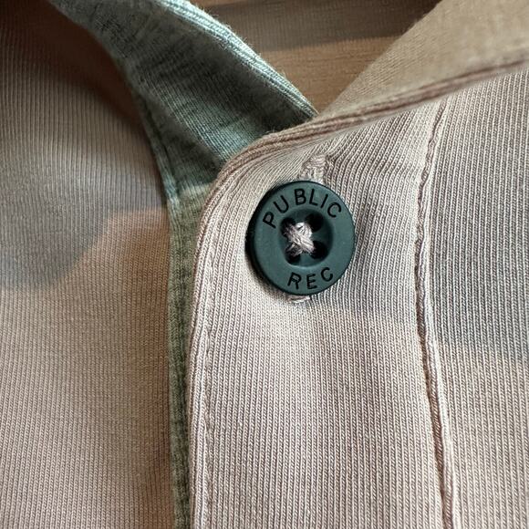 Public Rec Go-To Performance Polo Dusky Rose M - Picture 6 of 12